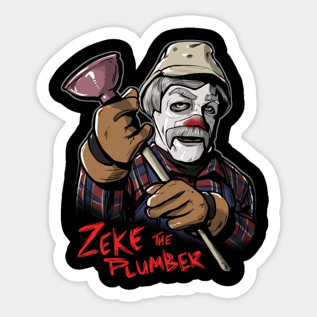 Zeke The Plumber (Part 2) Sticker by azureaerrow